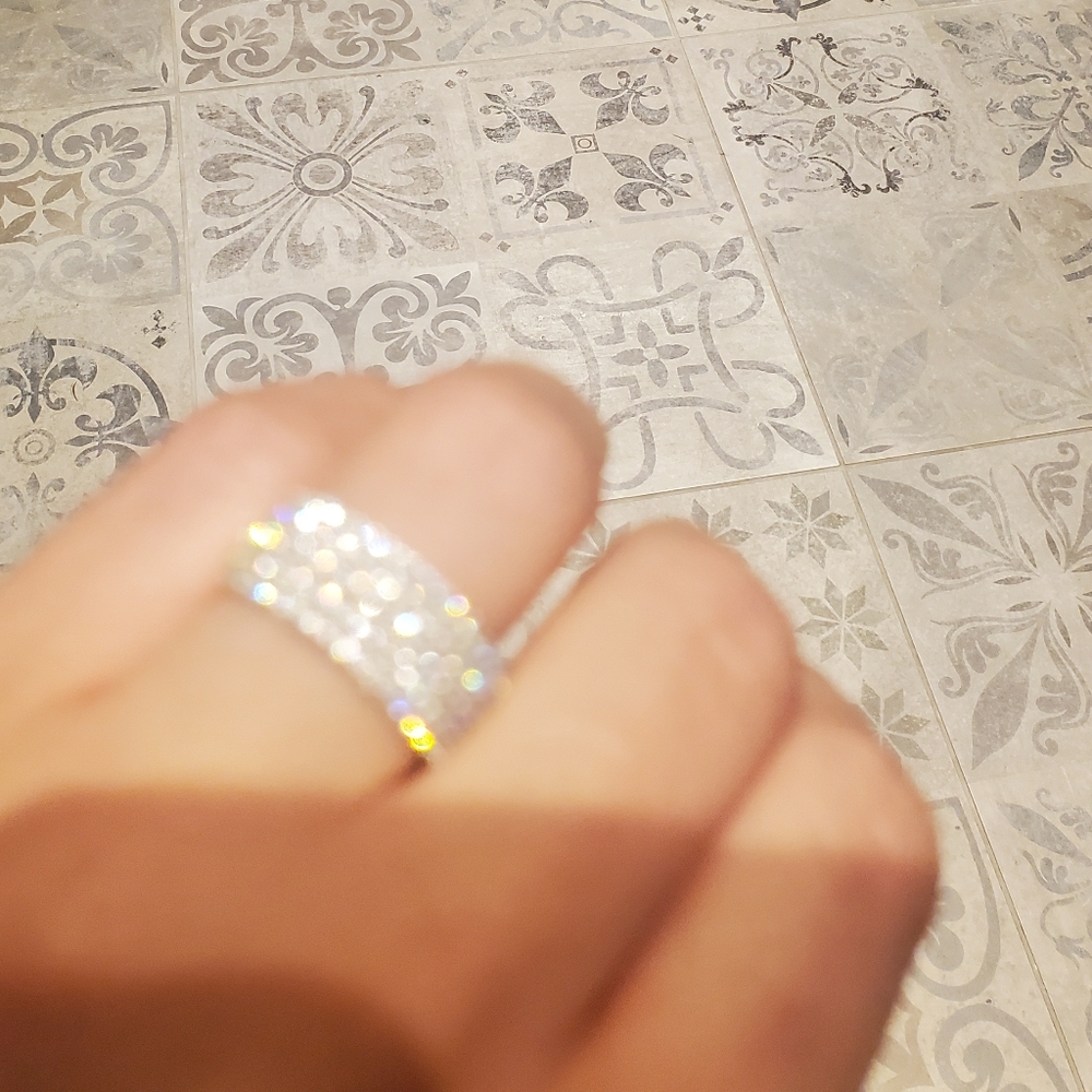 💕💎 BONY LEVY 18K Diamond Varda Five-Row Band